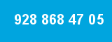 928 868 47 05